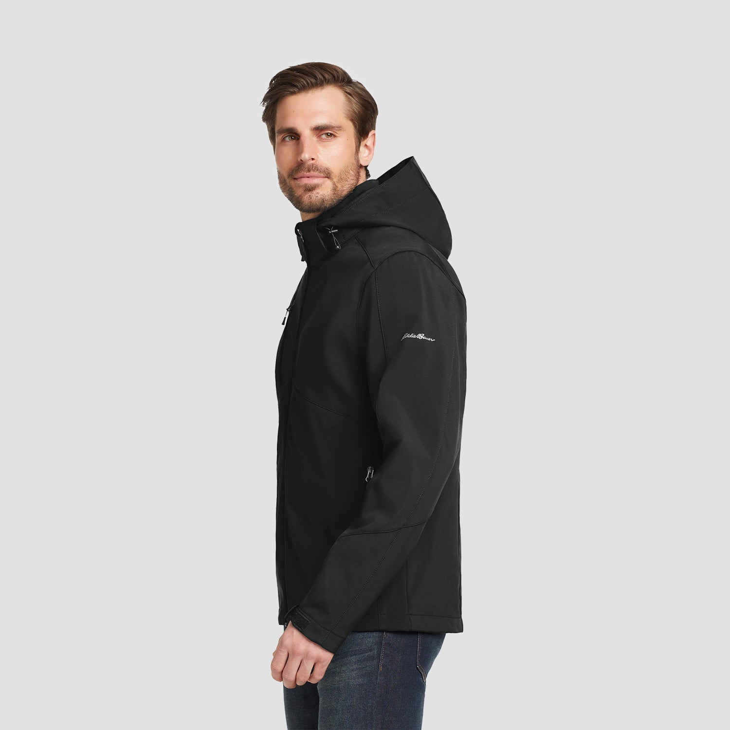 Eddie Bauer Hooded Soft Shell Parka EB536