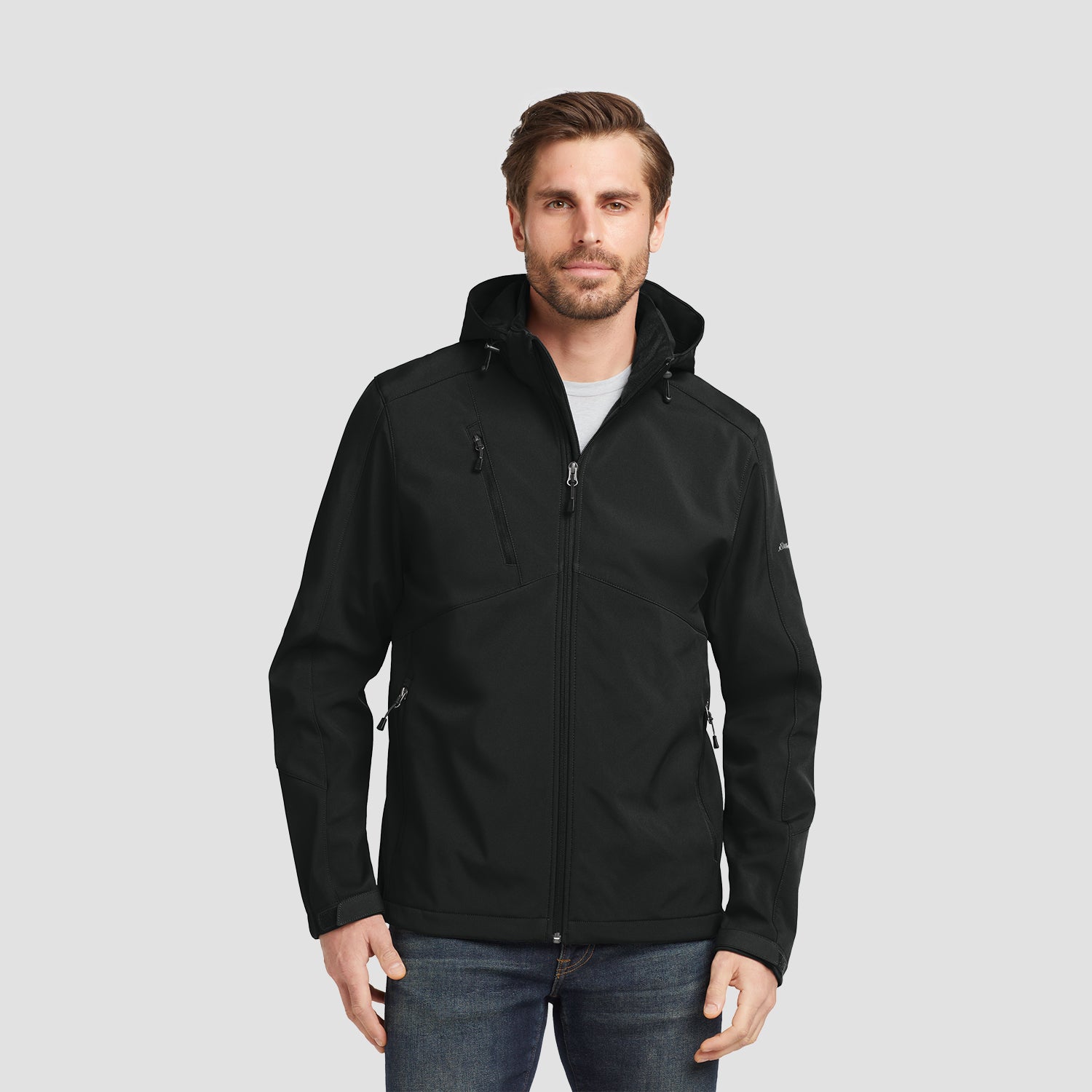 Eddie Bauer Hooded Soft Shell Parka EB536