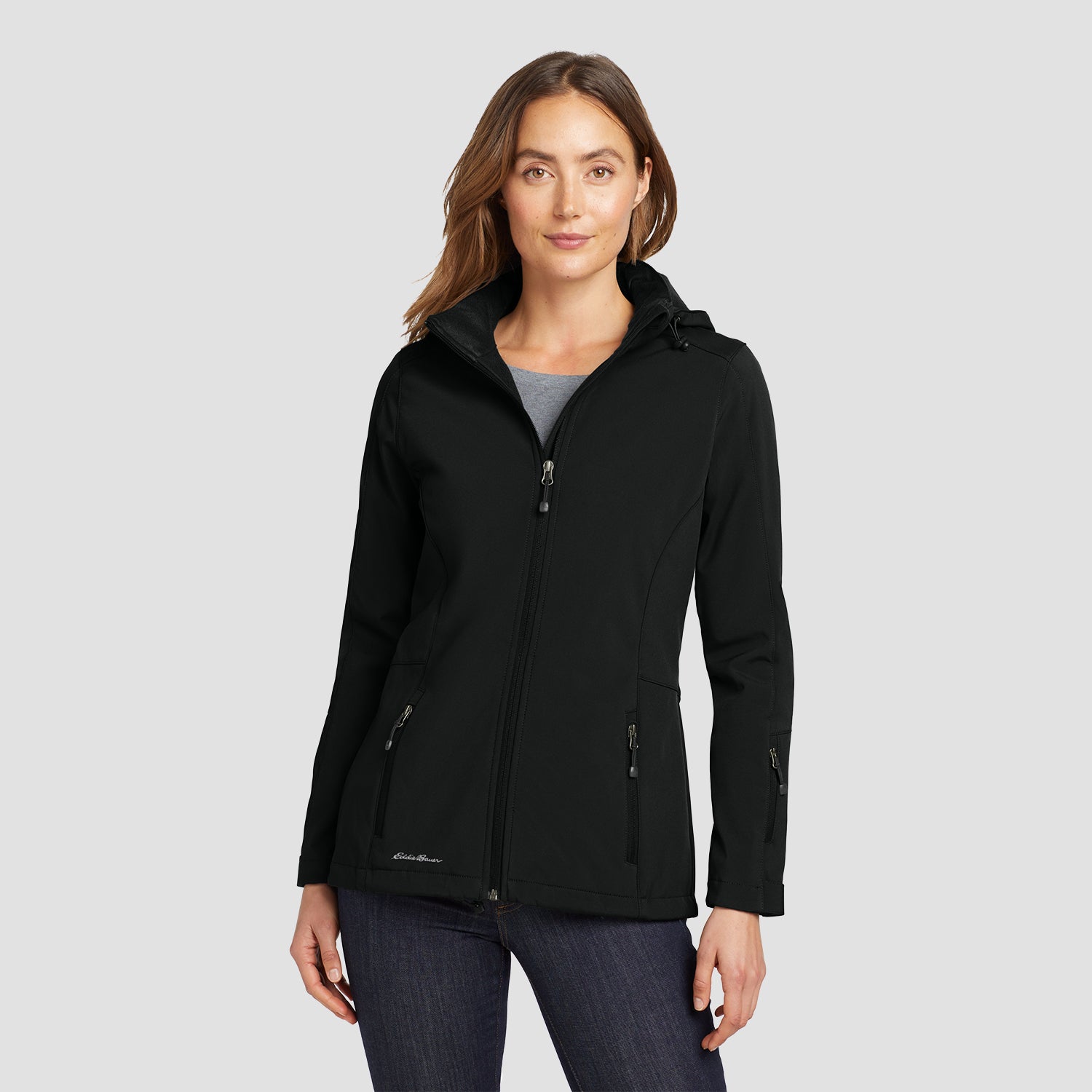 Eddie Bauer Women's Hooded Soft Shell Parka EB537