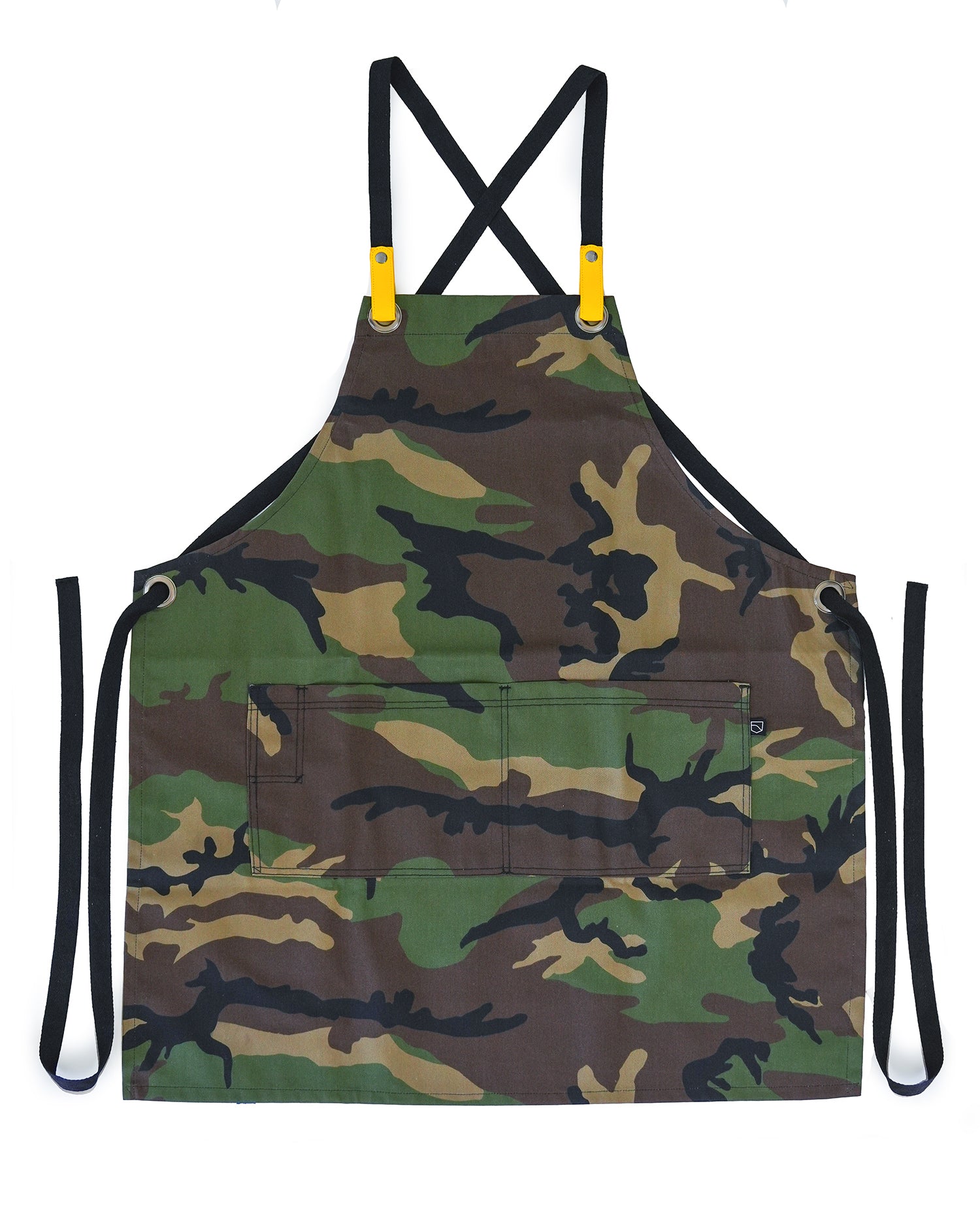 Camo Heavyweight Twill Bib Apron