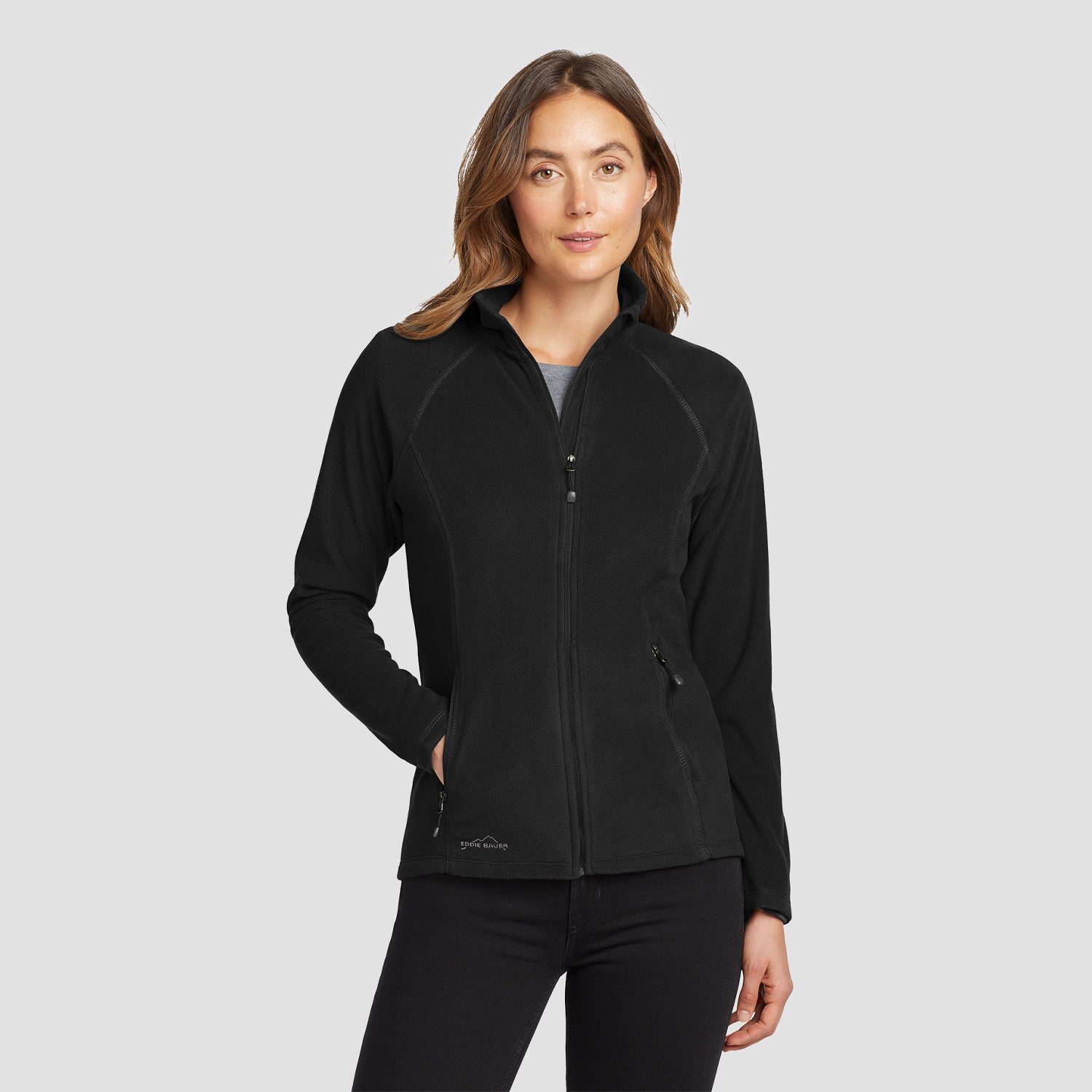 Eddie Bauer Women's Full-Zip Microfleece Jacket - EB225