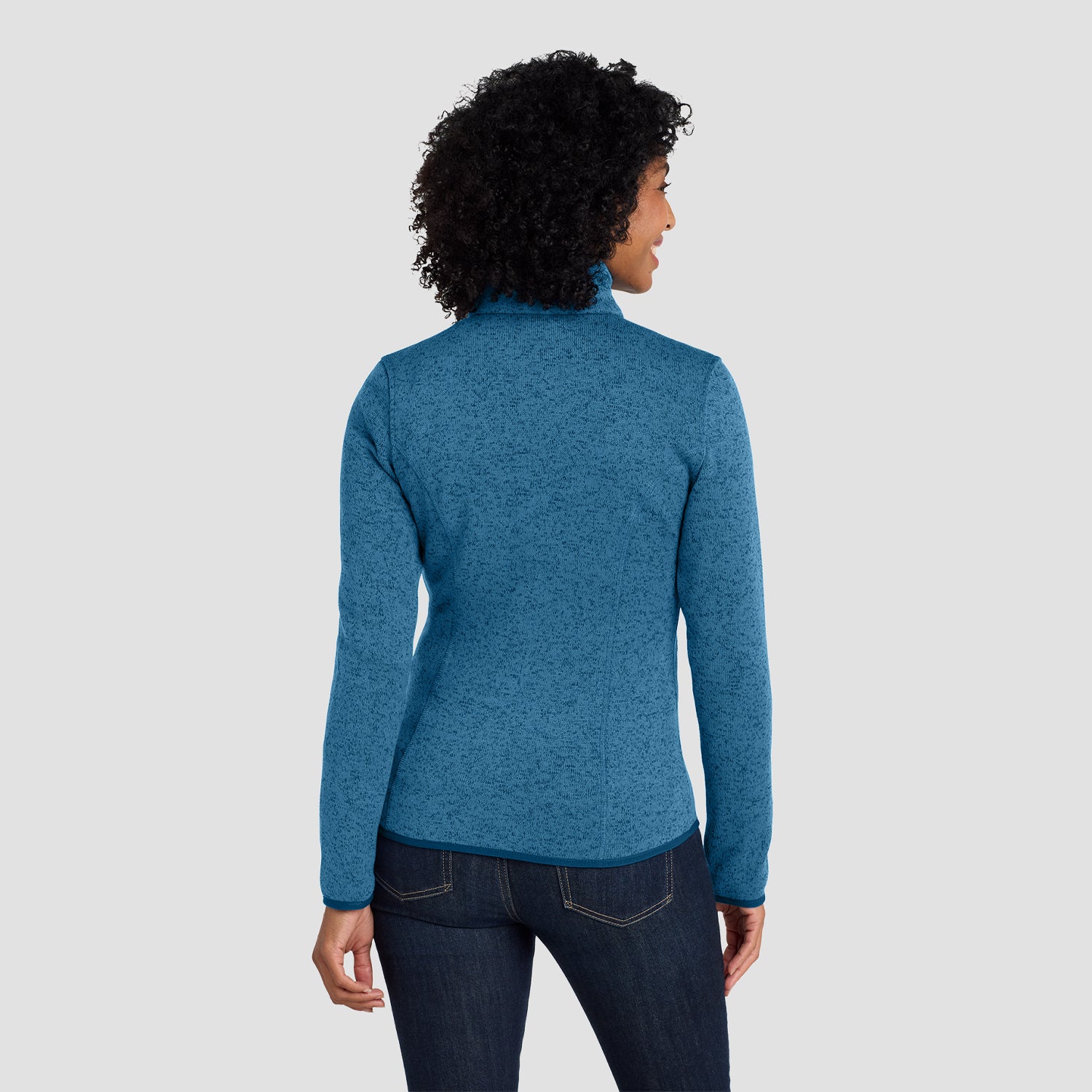 Port Authority Women's Sweater Fleece Jacket L232