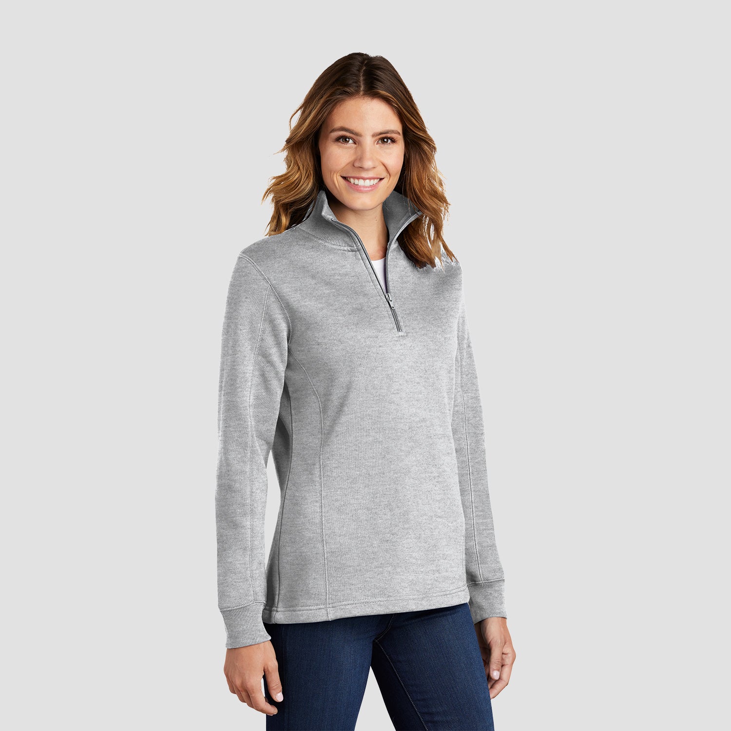 Sport-Tek Women's 1/4-Zip Sweatshirt LST253